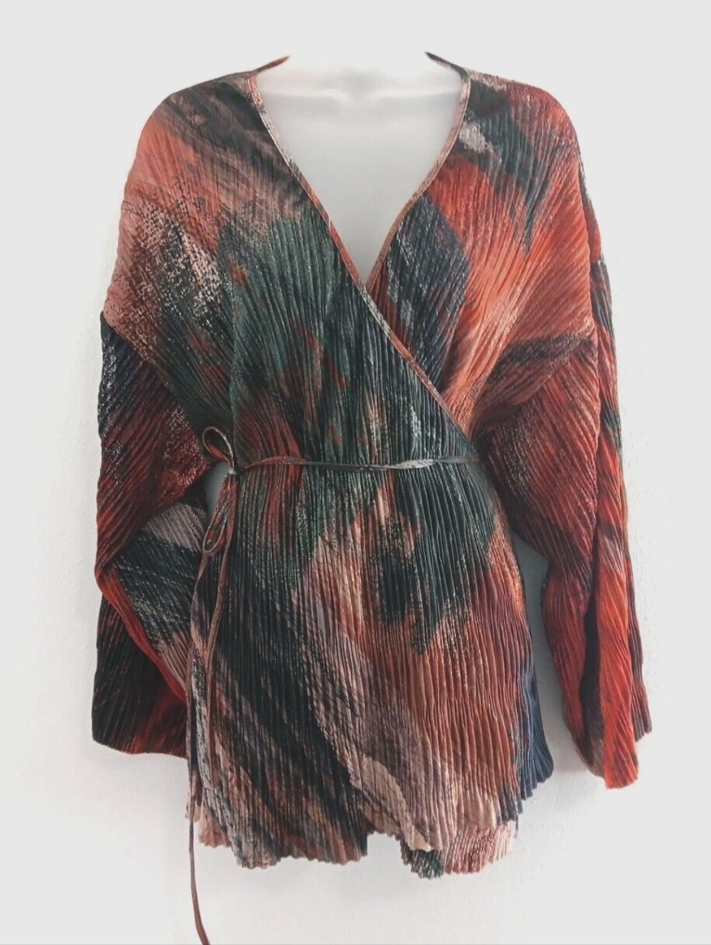 Zara Tunic Top Women's Kimono Wrap - Size M - New With Tags